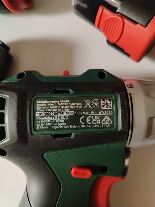 Шуруповерты Metabo