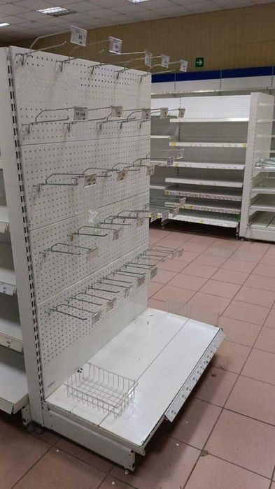 Торговое оборудование мебель полки ветрины стелажи для магазина