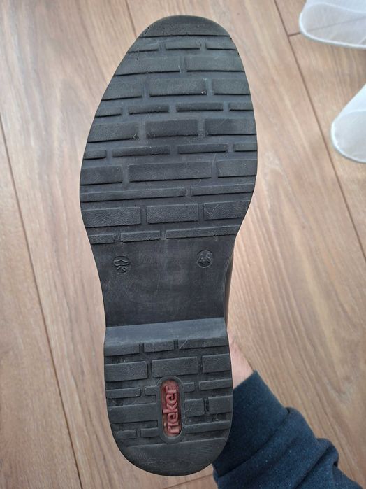 Rieker Обувки от естествена кожа