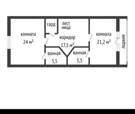 Продажа 3-комнатной квартиры