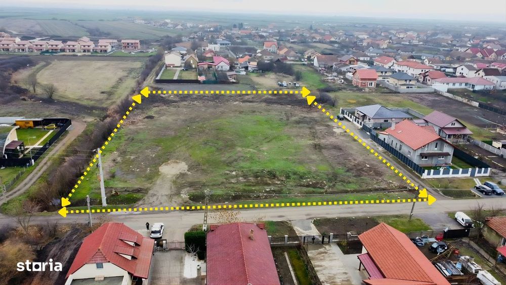 De vinzare ! Teren Centru Sacalaz , toate utilitatile !