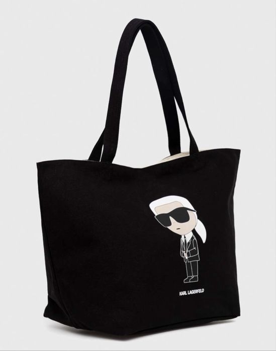 Голяма оригинална чанта Karl Lagerfeld