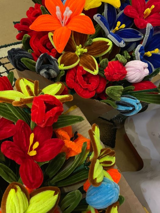 Цветы,ручное изделие