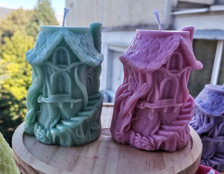 Коледни    свещи