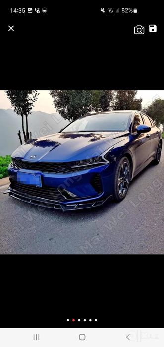 Нижний спойлер Kia K5 , губа, подходит для всех позиций