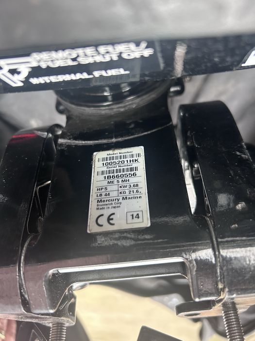 Лодочный мотор Mercury 5.0
