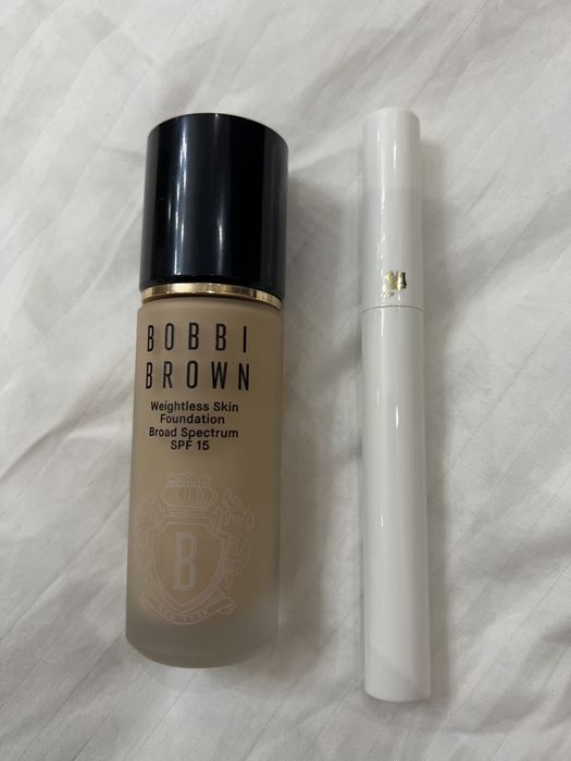 Bobbi brown spf 15 и lancome cils booster xl