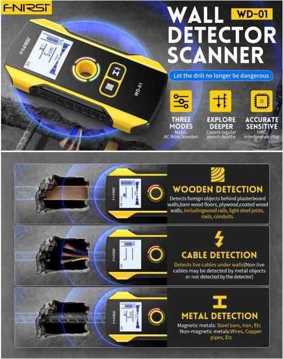 Devor pol osti metall/Sim/Yogʻoch topadi искатель