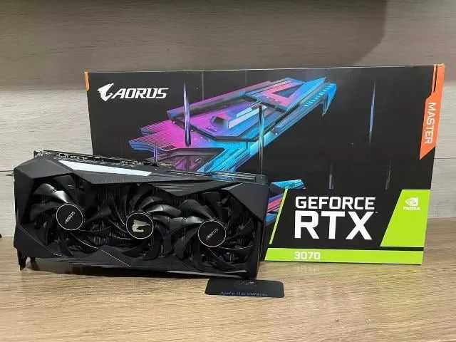 Видеокарта Gigabyte RTX 3070 Aorus Master 8G
