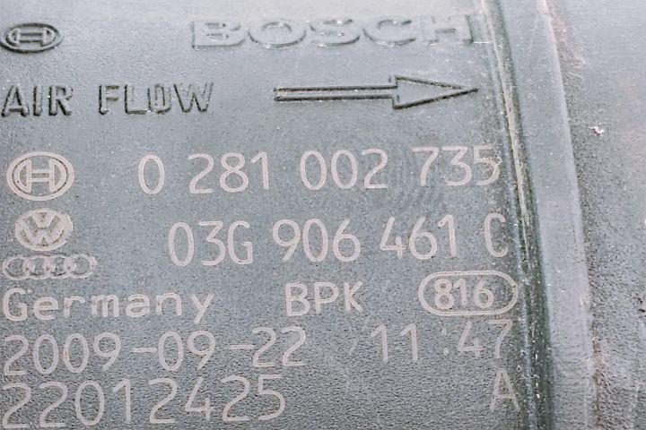 Debitmetru Aer  03G906461C Audi A5 8T seria