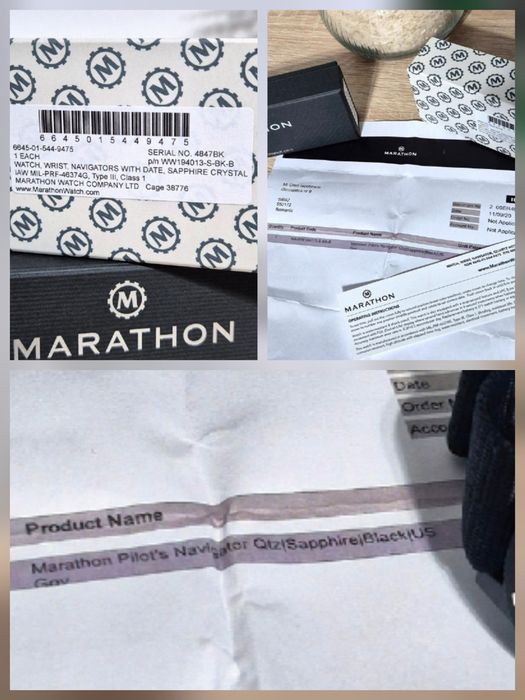 Ceas Marathon Pilot’s Navigator 41mm CeraShell Quartz NAV-D - IMPECABIL