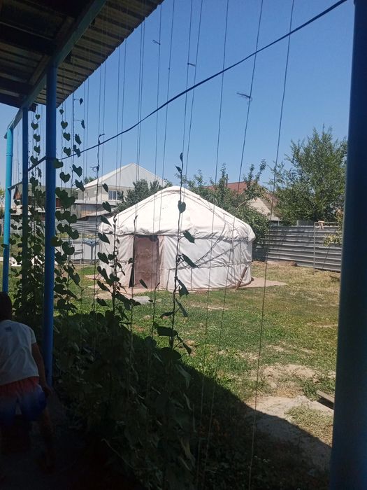 Киіз үй  5/5 метр 3 қабат тігілген