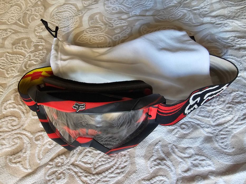 casca enduro Airoh M + ochelari fox