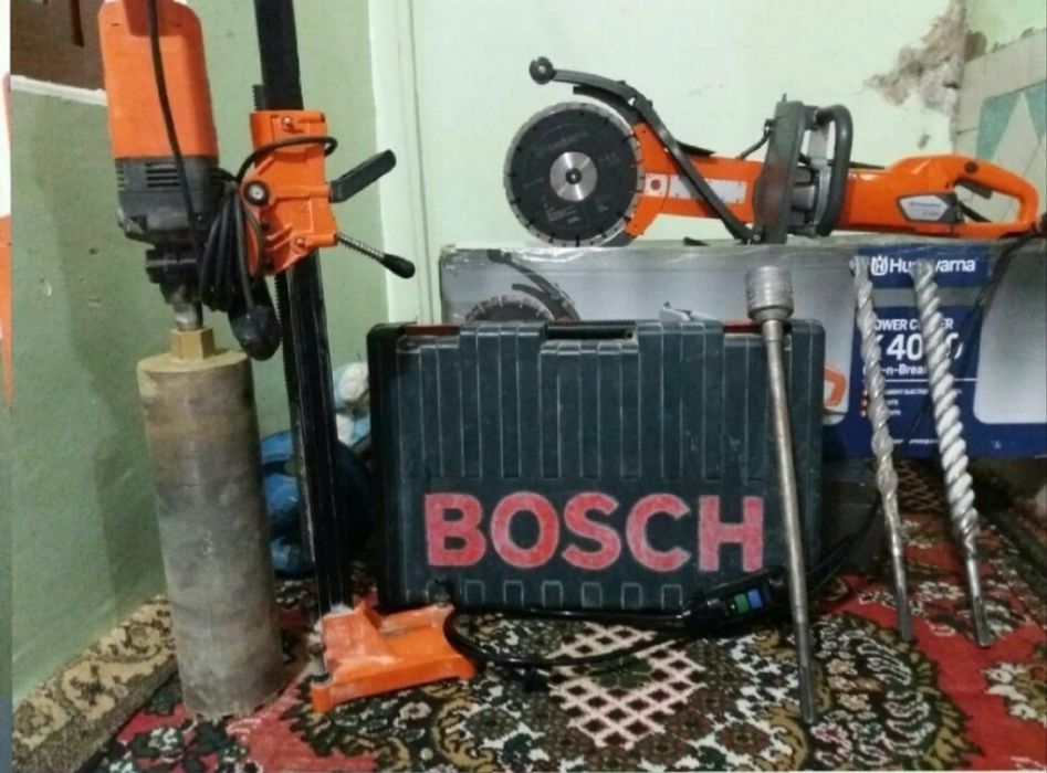 Perefirator xizmatlari beton buzish kesish Almaznida teshik ochish