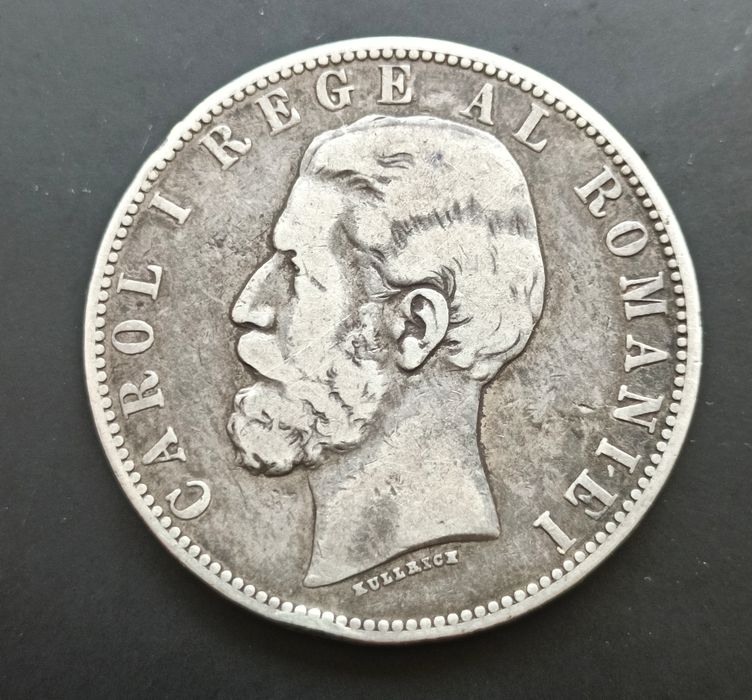 Moneda 5 lei 1883 Romania