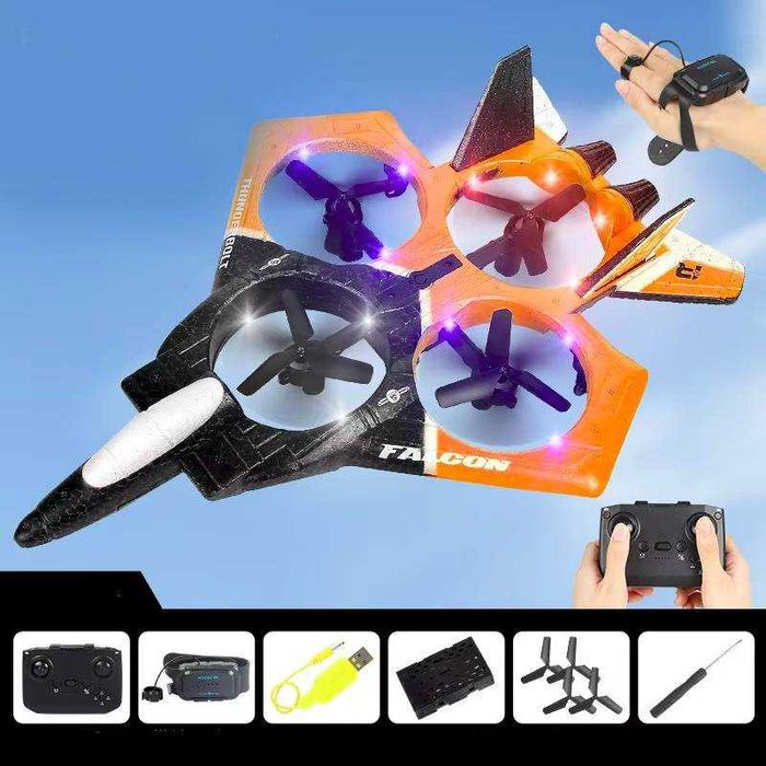 Самолет с две дистанционни Epp, Зелен, Оранжев и Син