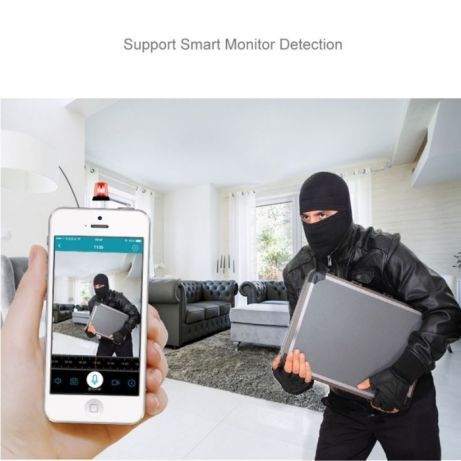 Смарт Въртяща се Wi-Fi Камера + Бебефон (Нови Запечатани)