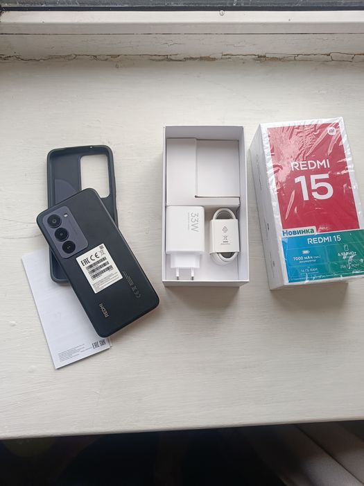 Redmi 15 8+8/256gb Новый