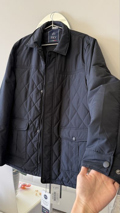 Мужская куртка темно-синий