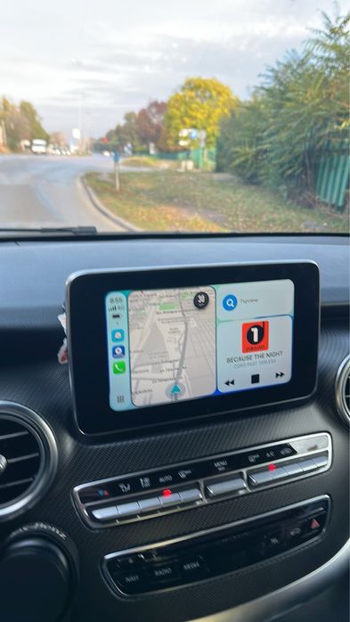 CarPlay/Android Auto модул + монтаж за Mercedes S/C/A/GLC/B/… и други