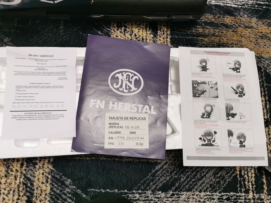Replica Airsoft Scar Black