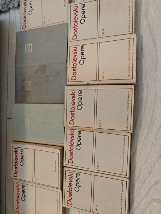 Colecția Dostoievski, Opere, Editura Univers, 1966-1974, Completa, 11 vol