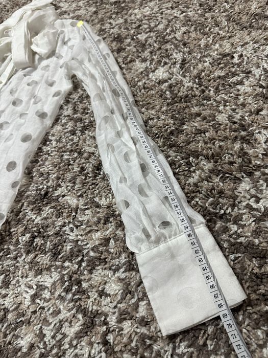 Camasa alba cu funda si buline marimea M