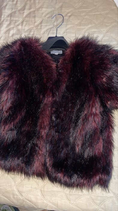 Пухено яке-палто