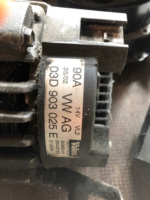Alternator Vw Polo 9n 9n3 1.2 AWY AZQ BME 90A 2001-2009