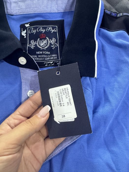 Поло футболка великан 9хл