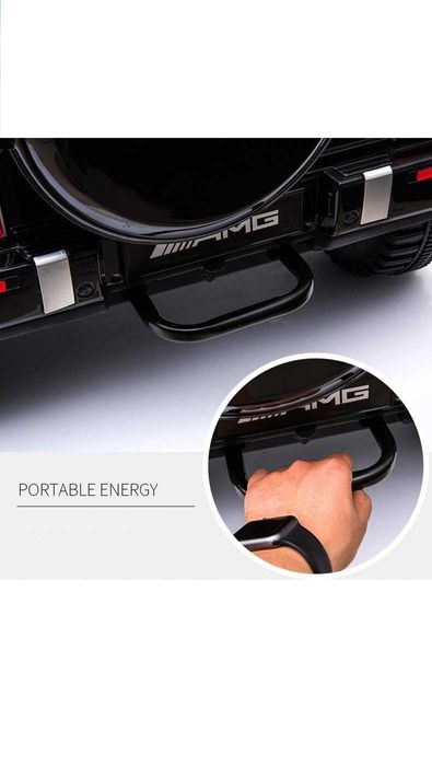 Акумулаторен джип Mercedes Benz G63  с меки гуми