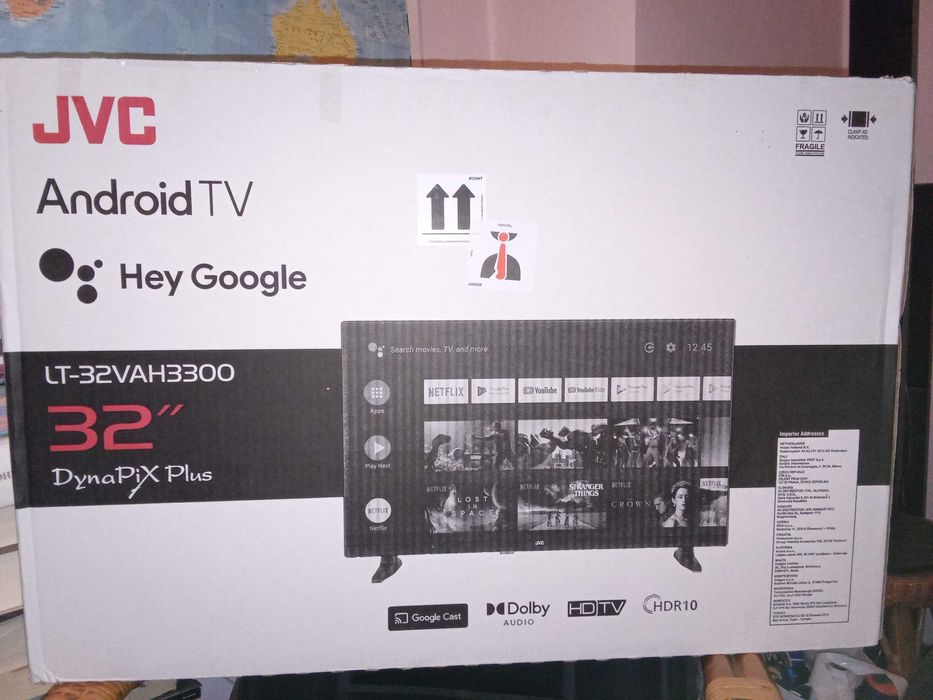 Телевизор JVC LT-32VAH3300 LED SMART TV, ANDROID TV, 32.0 ", 80.0 см