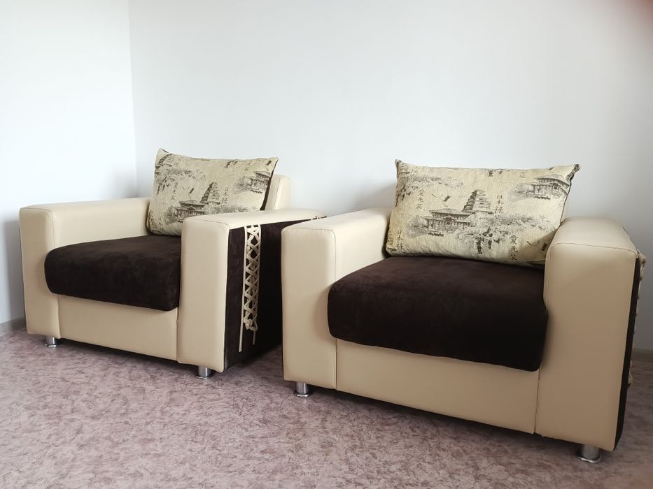 Диван кресло пуфик