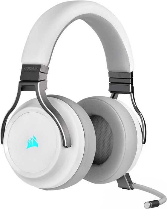 Căști Gaming Corsair Wireless RGB – White