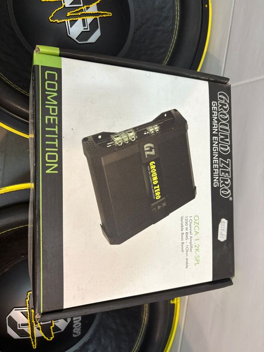 Sistem audio auto competition