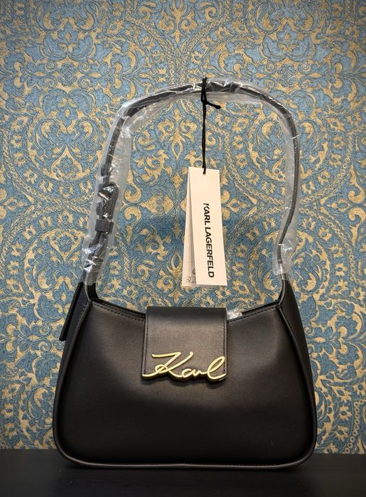 Дамска чанта Karl Lagerfeld  K/SIGNATURE за рамо