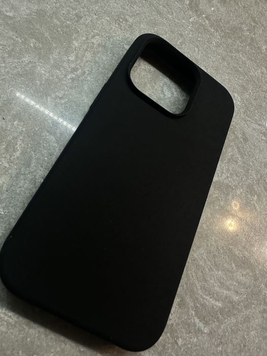 Husa silicon iphone 14 pro neagra