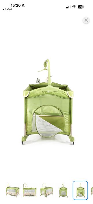 Продам мягкий манеж с матрасом