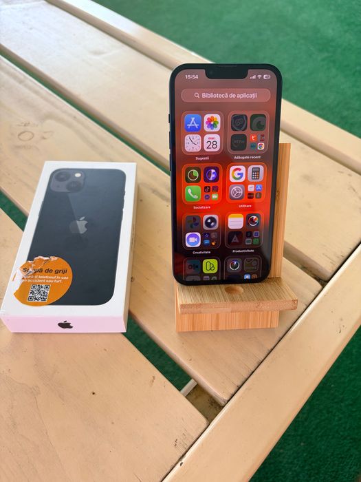 De vanzare Iphone 13  black de 128 GB