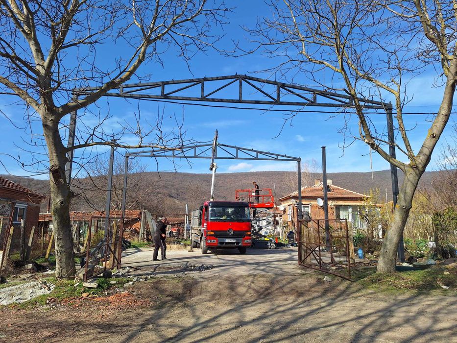 Ферми + колони за хале - 10м ферма 4м.колона. Цена- 1650лв