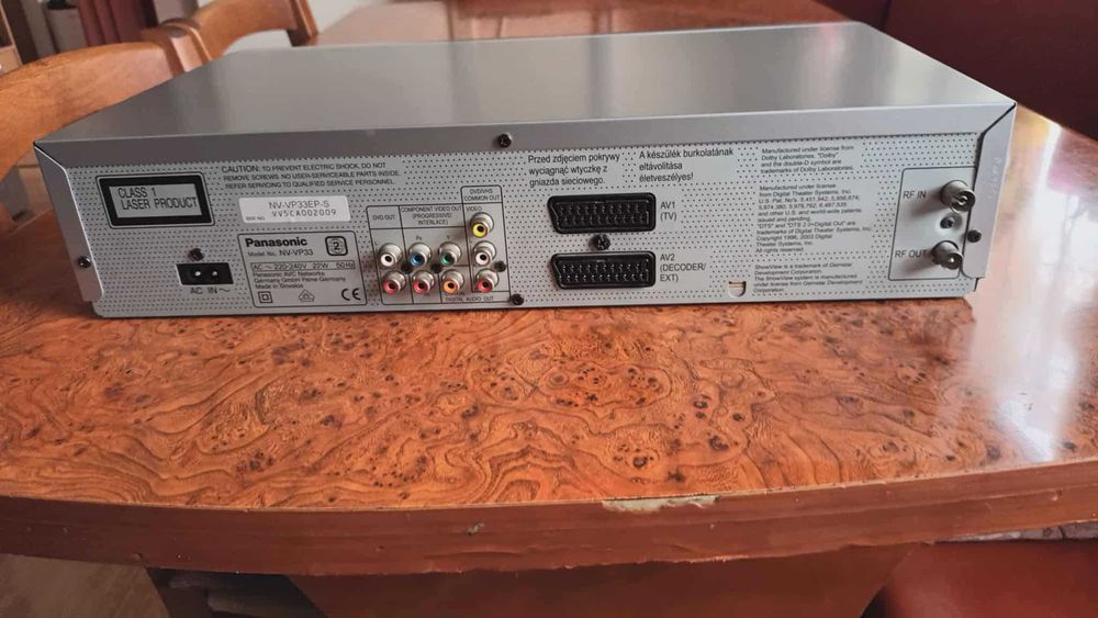 Vind PANASONIC DVD/CD Video Recorder