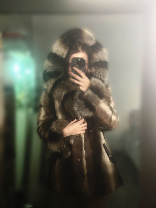 Шуба из соболиного меха