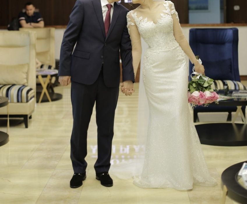 Свадебное платье от MALINELLI