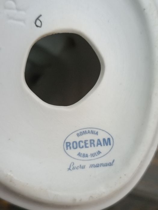 Roceram Alba Iulia lucrată manual Porțelan de colecție