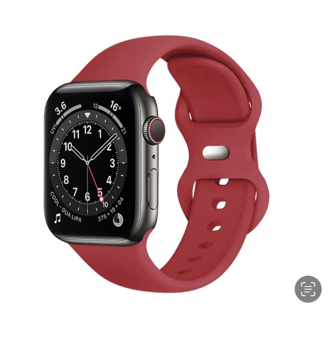 Curea Husa Folie Silicon cu Pin Metalic Incarcator Ceas Apple Watch
