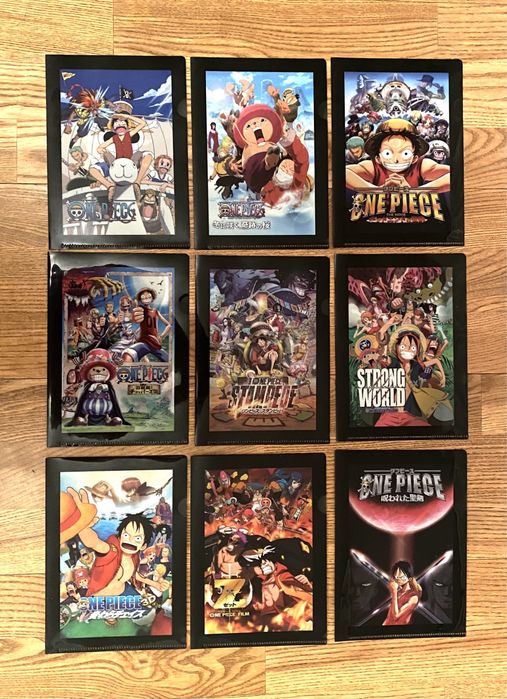Набор из 9 файлов мини формата One Piece
