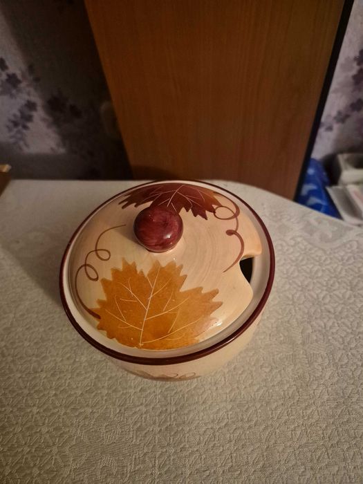 Сахарница керамическая