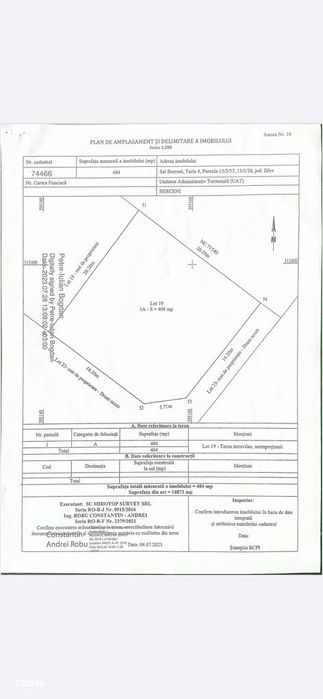 Teren intravilan construibil