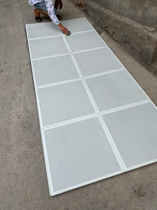 металлический потолок железный потолок  кассетный потолок  metal Temir