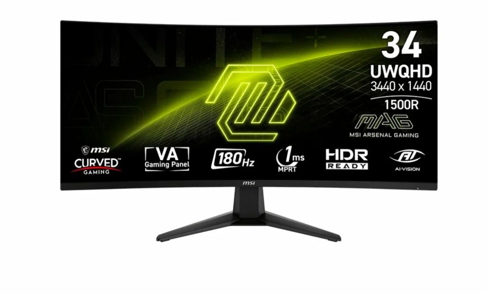 Монитор MSI 346CQ 180гц 3440=1440